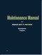 Maule Aircraft Model  MXT-7-  160 / 180A Maintenance  Manual  - 1999