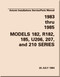 Cessna 182 , R182, 185, U206, 207 and 210 Series Aircraft Avionic Installation Service and Parts Manual  from 1983 to 1985
