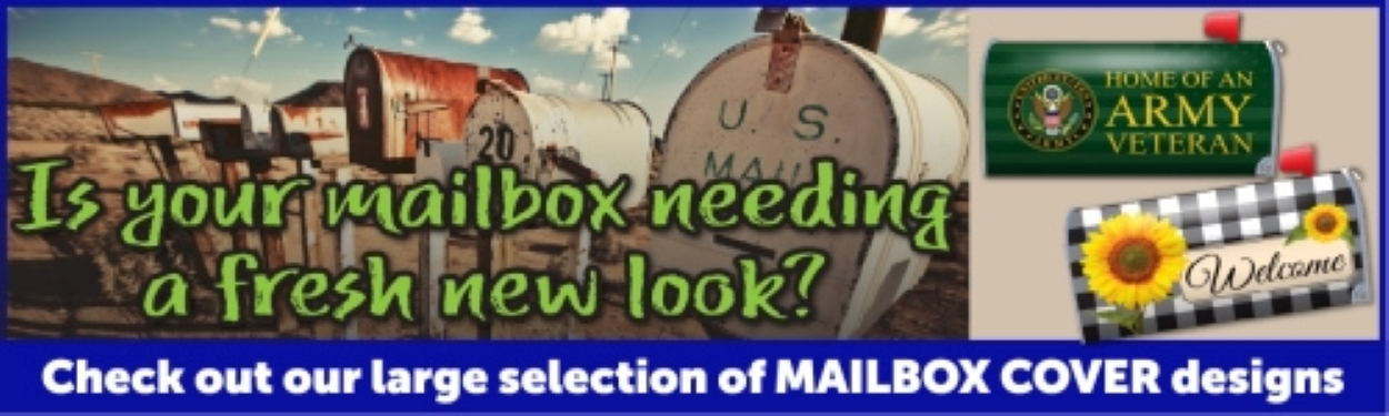 Check out our large selection of Mailbox Cover designs