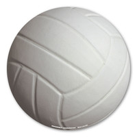 Volleyball is a combination of handball and tennis. It doesn't matter if you are a hitter or a setter, our 3D volleyball magnet will show your commitment to the sport you love!