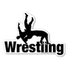 Wrestling was popular in Greece, Egypt, and China. It was introduced to the Olympic Games in 704 BC.  It is an exhilarating sport of trying to hold or throw your opponent on the ground. Placing this magnet on your car or locker will let everyone know that you love wrestling!
