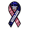 Honor those who faithfully served in our country's armed forces. Without the veterans and current military serving to defend our country, our freedom would be non-existent. Our American Flag themed Honor Our Veterans Ribbon Magnet is a great way to show your support for our veterans.