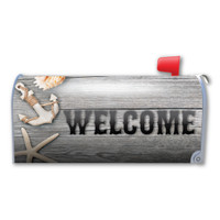 Welcome (Beach) Mailbox Cover Magnet