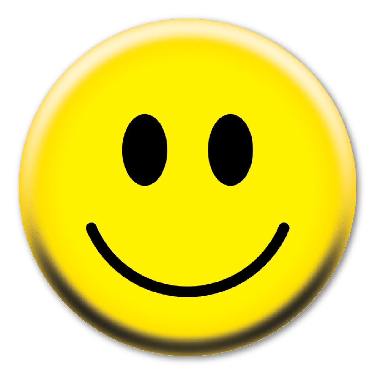 Smiley Face Circle Button | Magnet America