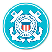 Vintage U.S. Coast Guard Anchors Sticker Decal – Weatherproof – Semper Paratus