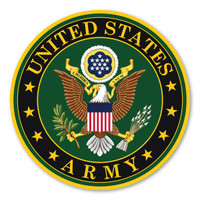 Army Star Photo Frame Magnet U.S