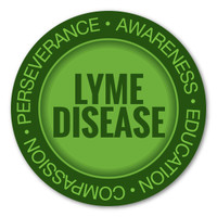 Lyme Disease Awareness Circle Magnet