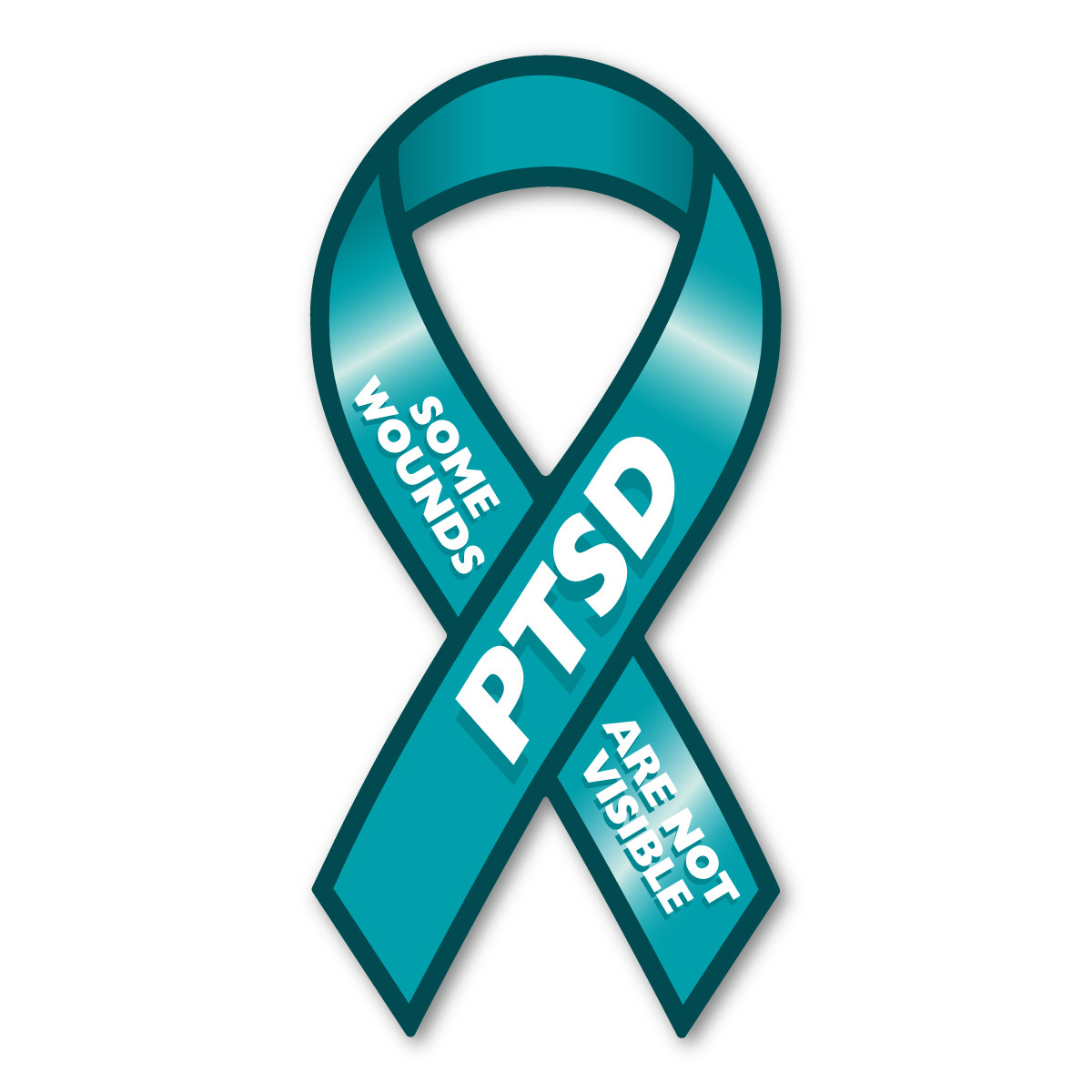 PTSD Ribbon Magnet Magnet America PTSD Ribbon Magnet Magnet America