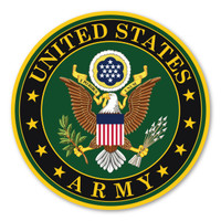 Army Large Seal Sticker