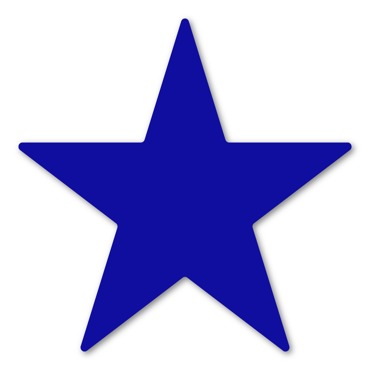 Dark Blue Star Magnet | Magnet America