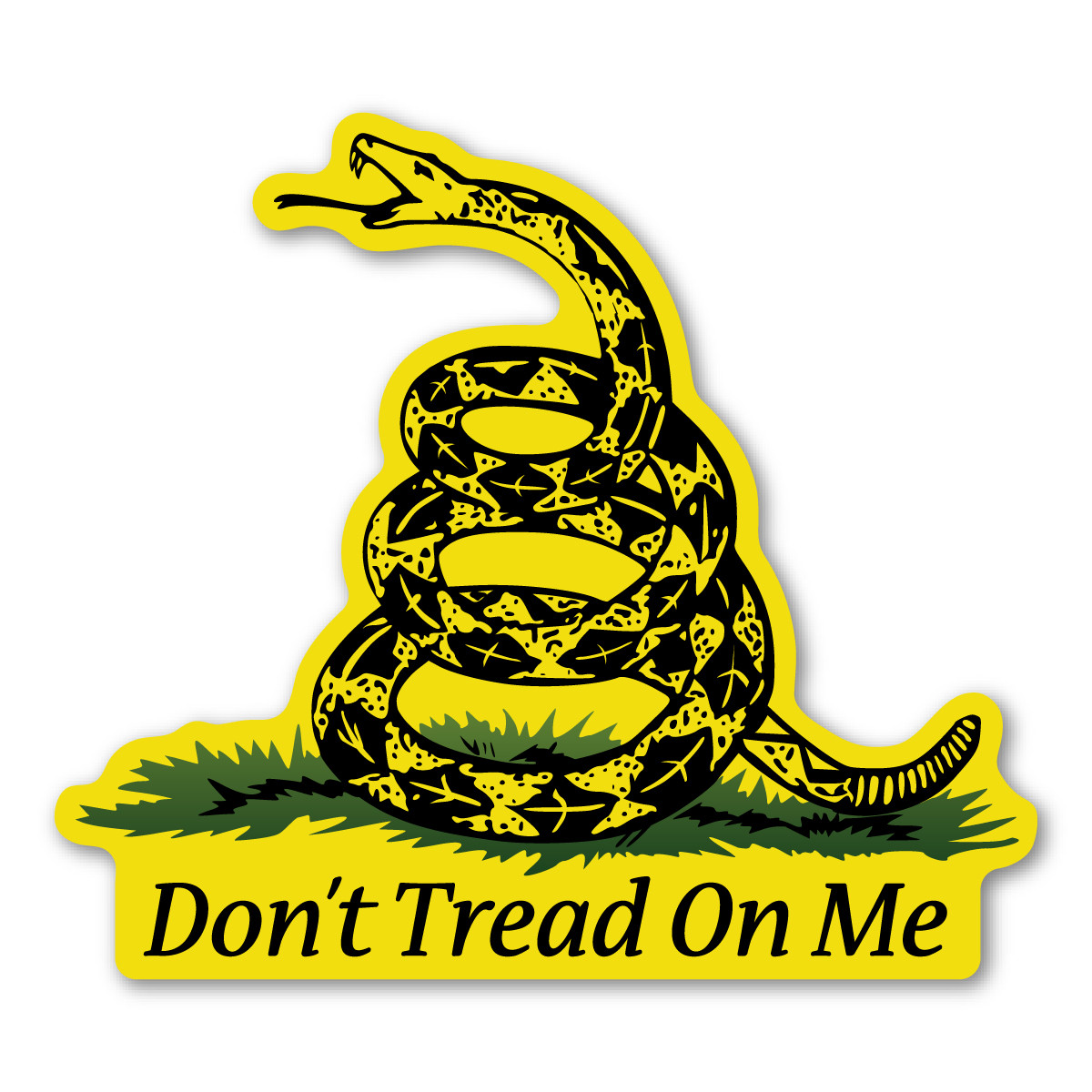 Don T Tread On Me Gadsden Sticker Magnet America