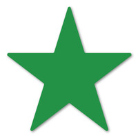Dark Green Star Magnet