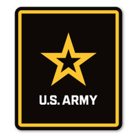 Army Star Logo Sticker