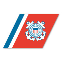 Coast Guard "Racing Stripe" Logo Magnet