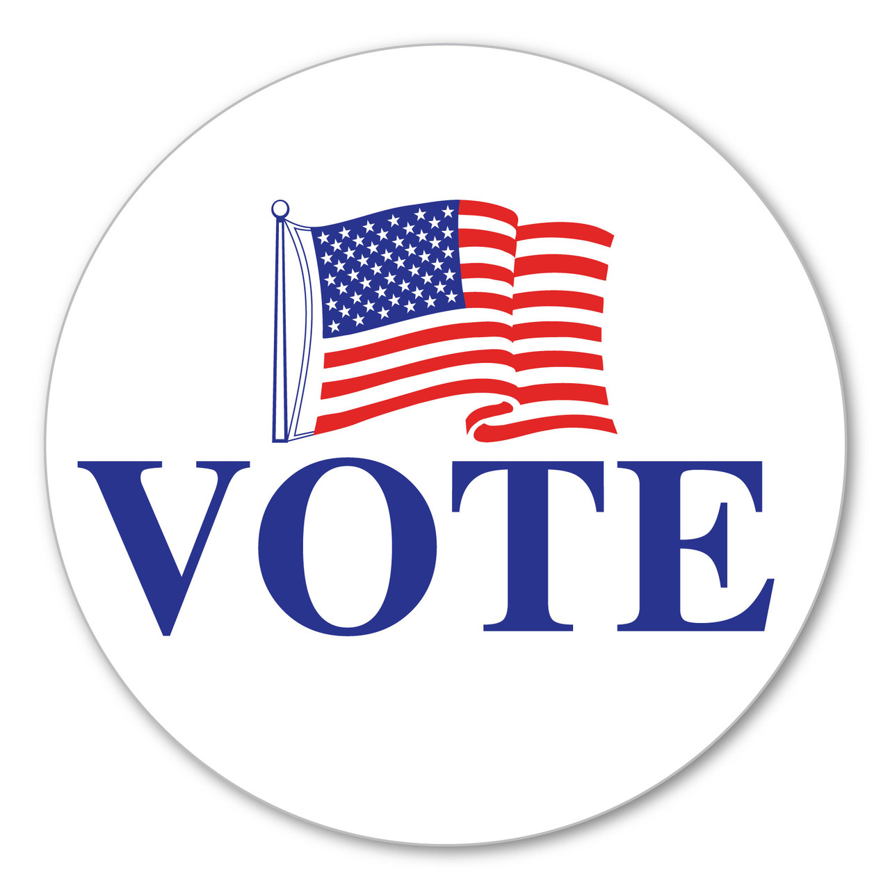 Vote Circle Decal Decal | Magnet America