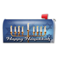 Happy Hanukkah Mailbox Cover Magnet