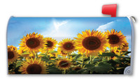Sunflower Mailbox Cover Magnet