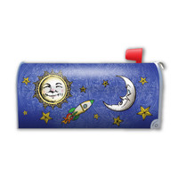 Sun and Moon Mailbox Cover Magnet