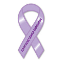 Testicular Cancer Awareness Ribbon Magnet