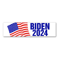 Biden 2024 Bumper Strip Sticker