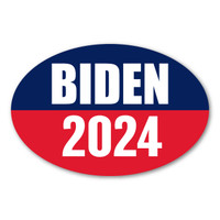 Biden 2024 Oval Magnet