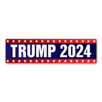 Trump 2024 Bumper Strip  Magnet