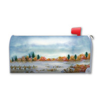 Seasons Field Winter Mailbox Cover Magnet