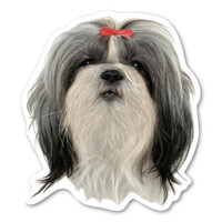 Shih Tzu Dog Magnet