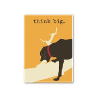 Think Big. Rectangle Button