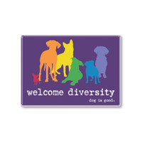 Welcome Diversity Rectangle Button