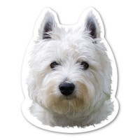 West Highland White Terrier Dog Magnet