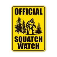 Bigfoot Offical Squatch Watch Sticker