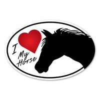 I Love My Horse Magnet
