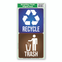 Magnet Pack “Recycle” & “Trash”