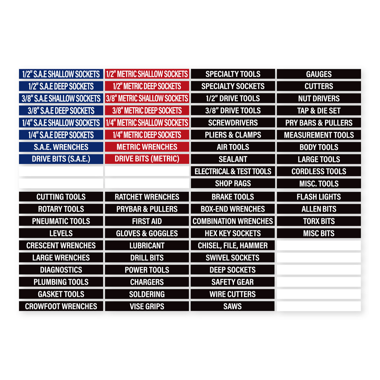 Toolbox Label Magnet | Magnet America