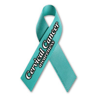 Cervical Cancer Awareness Ribbon Magnet