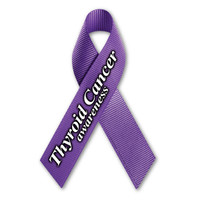 Thyroid Cancer Awareness Ribbon Magnet
