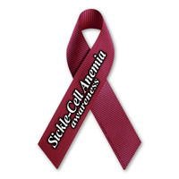 Sickle Cell Anemia Awareness Ribbon Magnet