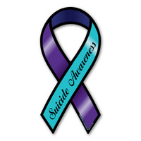 Suicide Awareness Large Ribbon Magnet