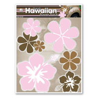 Pink Hawaiian Flower Pack Magnet