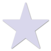 Lavender Star Magnet
