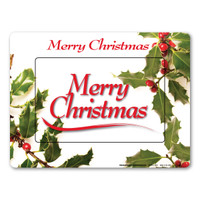 Merry Christmas Picture Frame Magnet