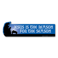 Jesus is the Reason for the Season Bumper Strip Magnet