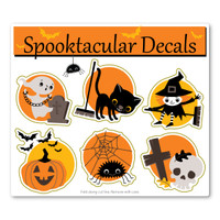 Spooktacular Halloween Sticker Pack