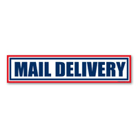 Mail Delivery Bumper Magnet