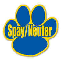 Spay/Neuter Pet Paw Magnet
