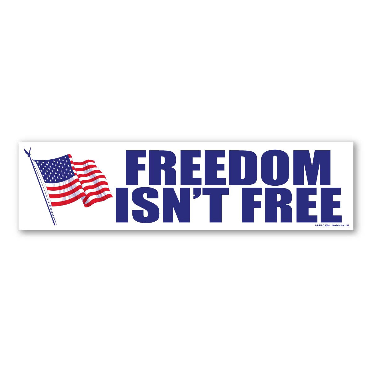 Freedom Isnt Free Mini Ribbon Magnet 