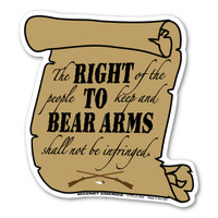 Right To Bear Arms Second Amendment Magnet