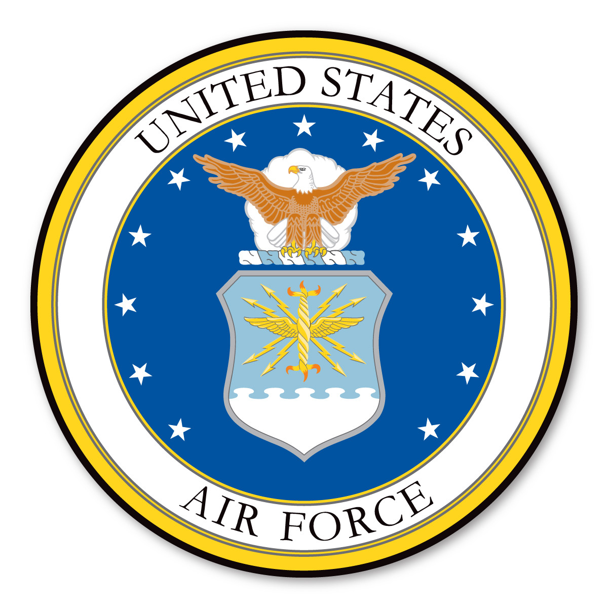 Air Force Seal Car Door Sign Magnet | Magnet America