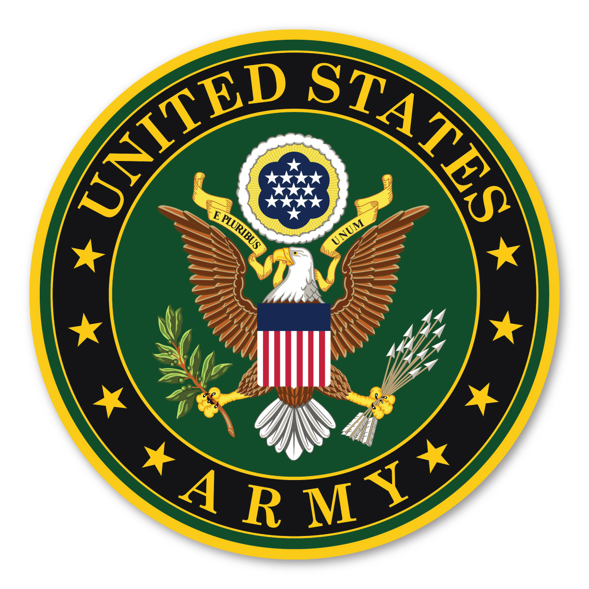 Army Seal Car Door Sign Magnet Magnet America